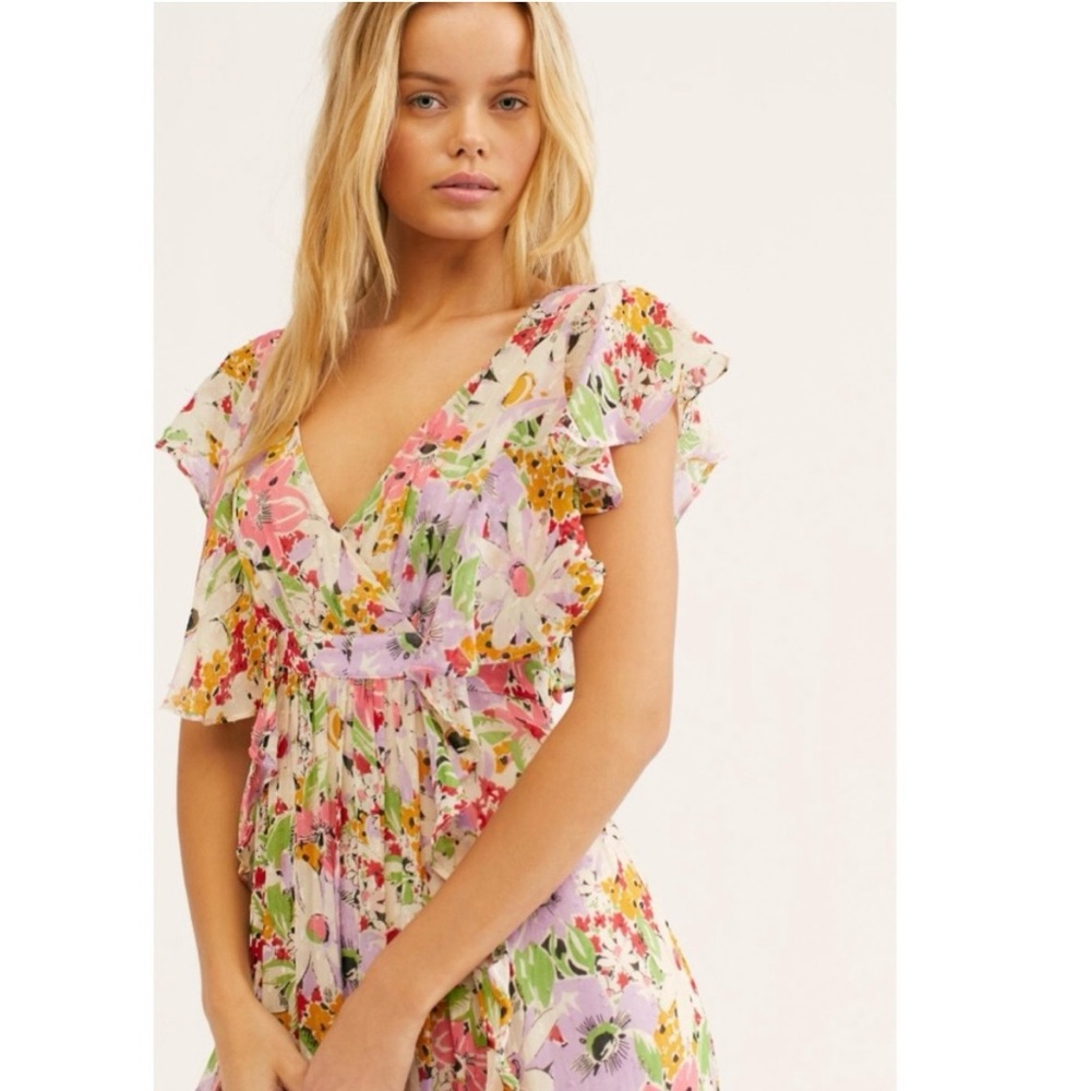 By Timo Delicate Semi Ruffle Dress Size Small - Picture 13 of 13
